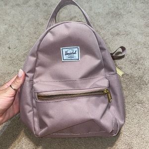Herschel nova mini backpack- ash rose